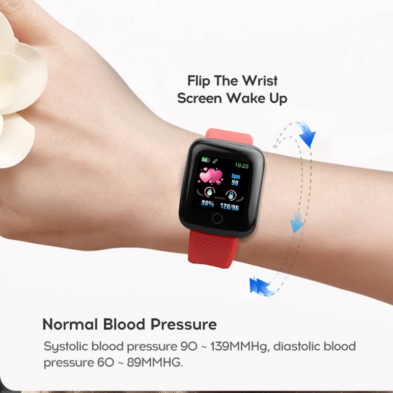 mobile watch  long Standby time support Alarm Clock,Blood Oxygen,Date,Measurement of heart rate  android smart watch