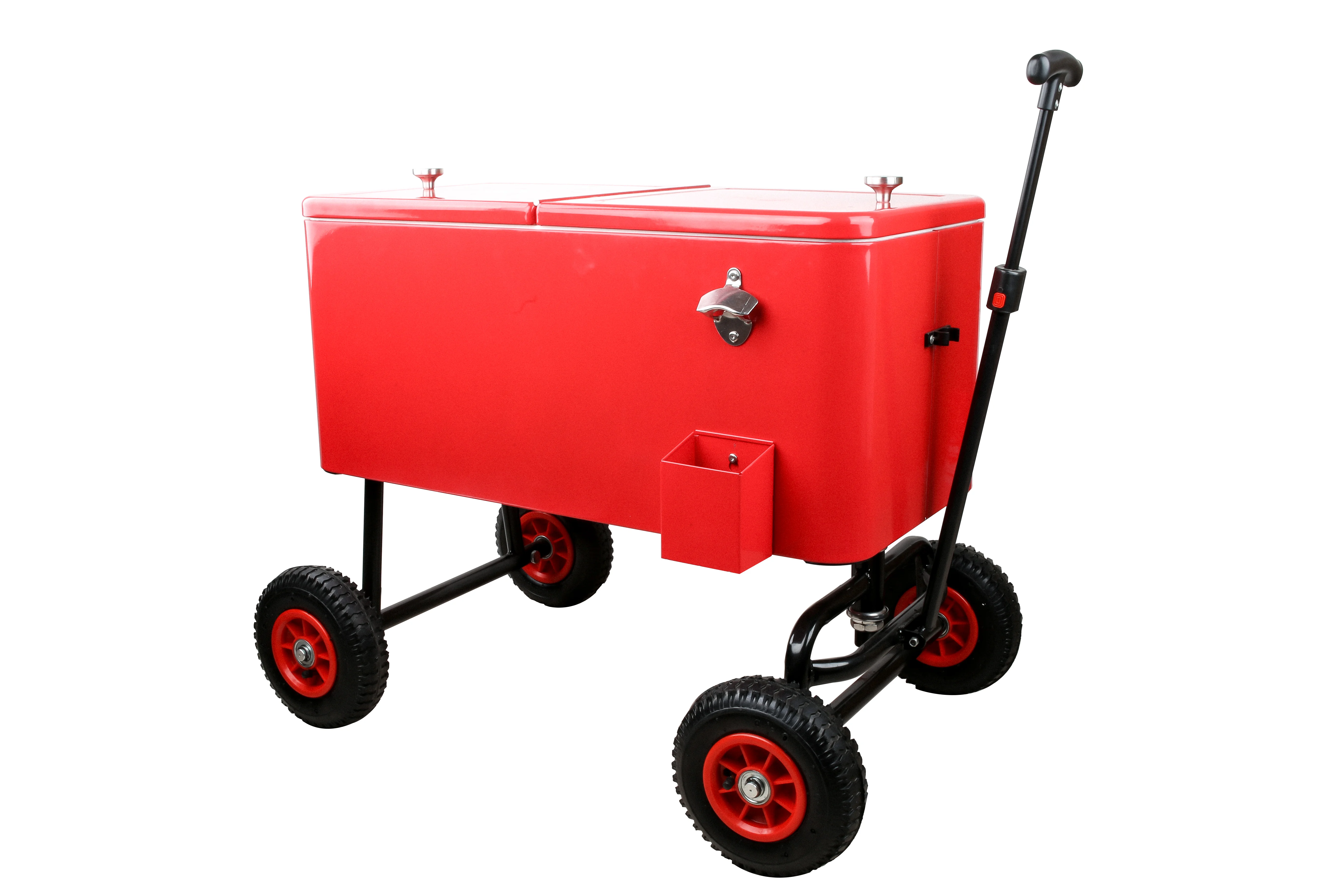  Лидер продаж на Amazon 80 Qt 75L открытый охлаждающий контейнер для внутреннего дворика открывалка пивных бутылок оптовая продажа съемный ведро льда с тарелкой