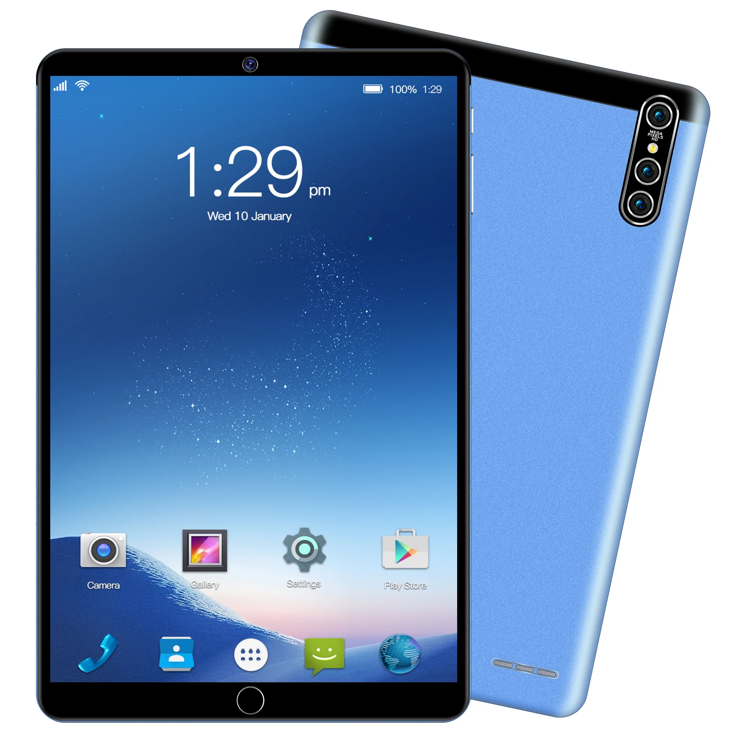 
8 GB + 256 GB 8 MP + 13 MP Dual OS Android 4G Window Tablet PC Portable 10.1 Inch Android 2020 Android 10.0 Tablet PC 