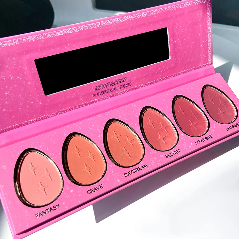 
Unique Shape Highlighter Concealer Blusher Eyeshadow Palette Cosmetics Factory 