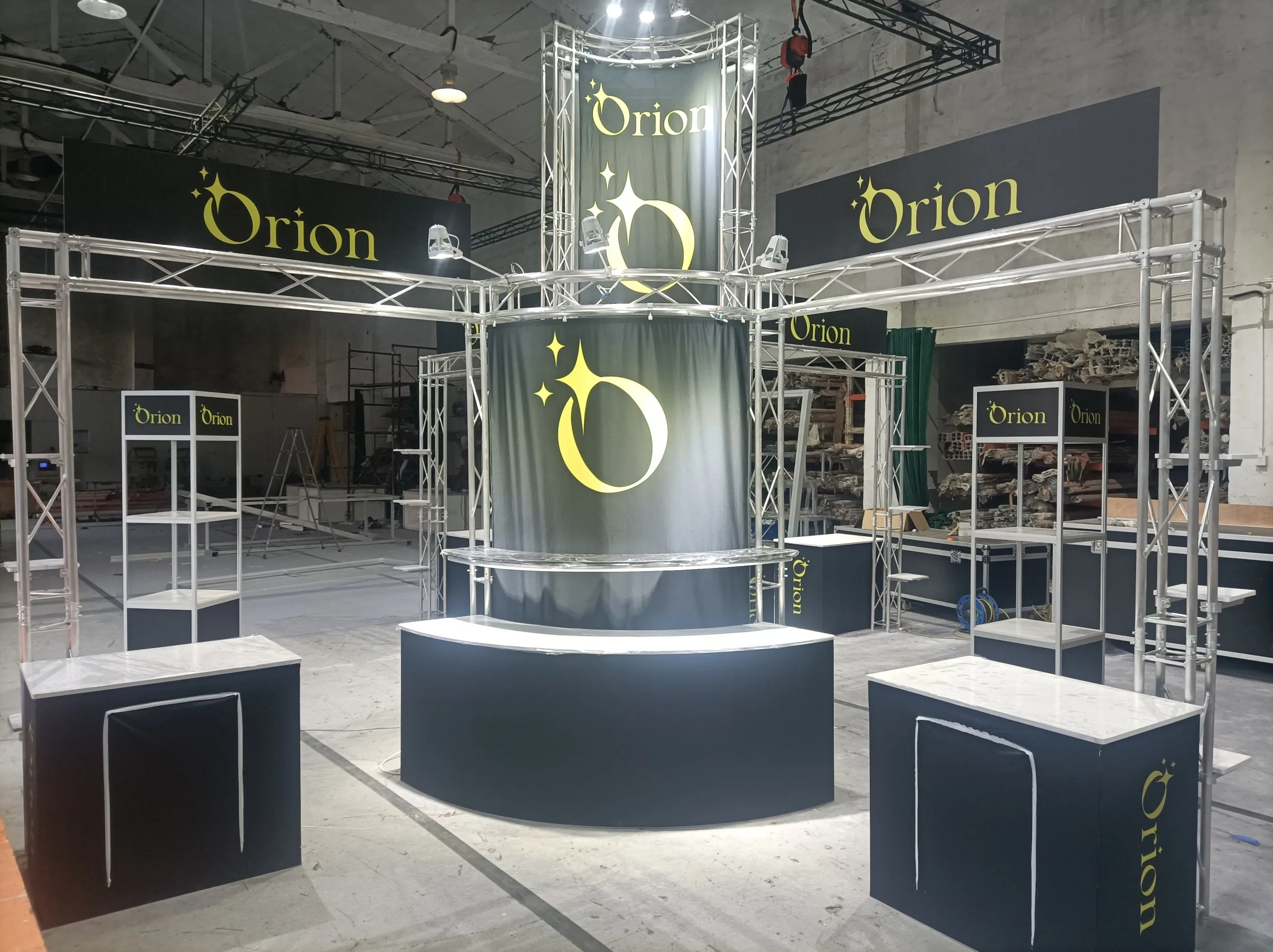 Aluminum truss stand exhibition material stand fair trade show booth