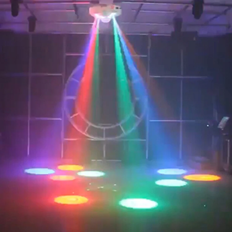 
2020 beam+Strobe+Laser+uv+BALL+RGBW 6in1 stage Effect led disco ball light for dj disco 