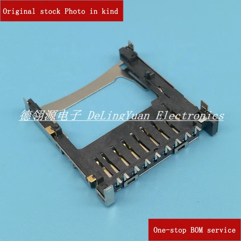 67840-8001 678408001 11 (9 + 2) Position Card Connector Secure Digital - SD Surface Mount, Right Angle Gold