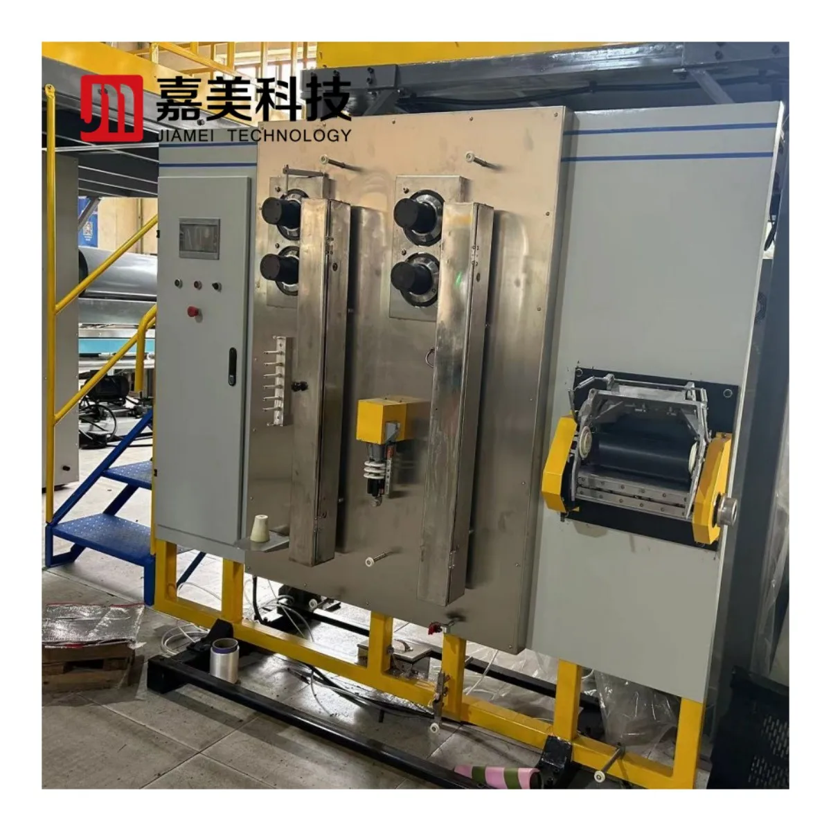 lab scale poy to dty spinning draw textured yarn laboratory machine to make Surgical sewing thread