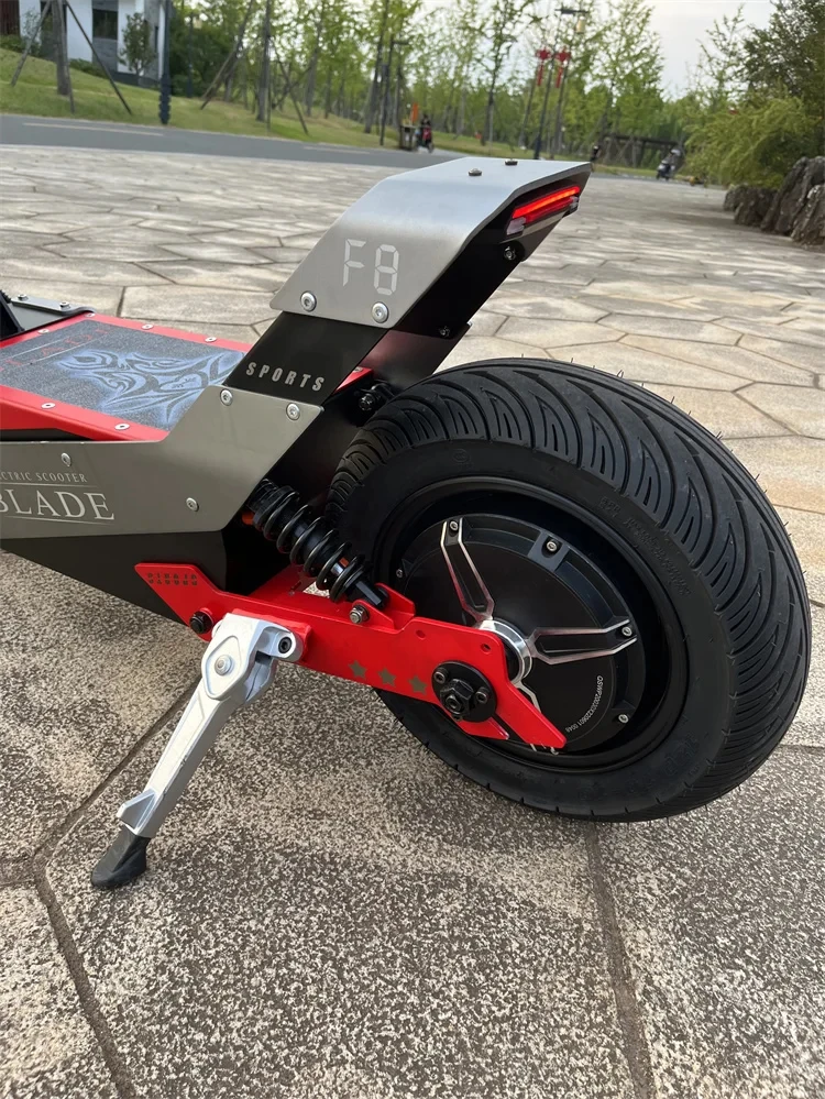 New Style Hydraulic Brake System Fast Speed E Scooter QS Racing Motor 4000w 15000w 72v Electric for Adults
