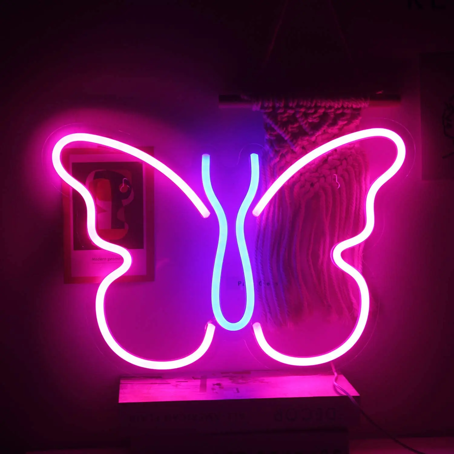 Full Color Led Neon Strip Flexable Strip Neon Lights Indoor Remote Control Rgb Indoor Decorations Backlight Led 50Inch