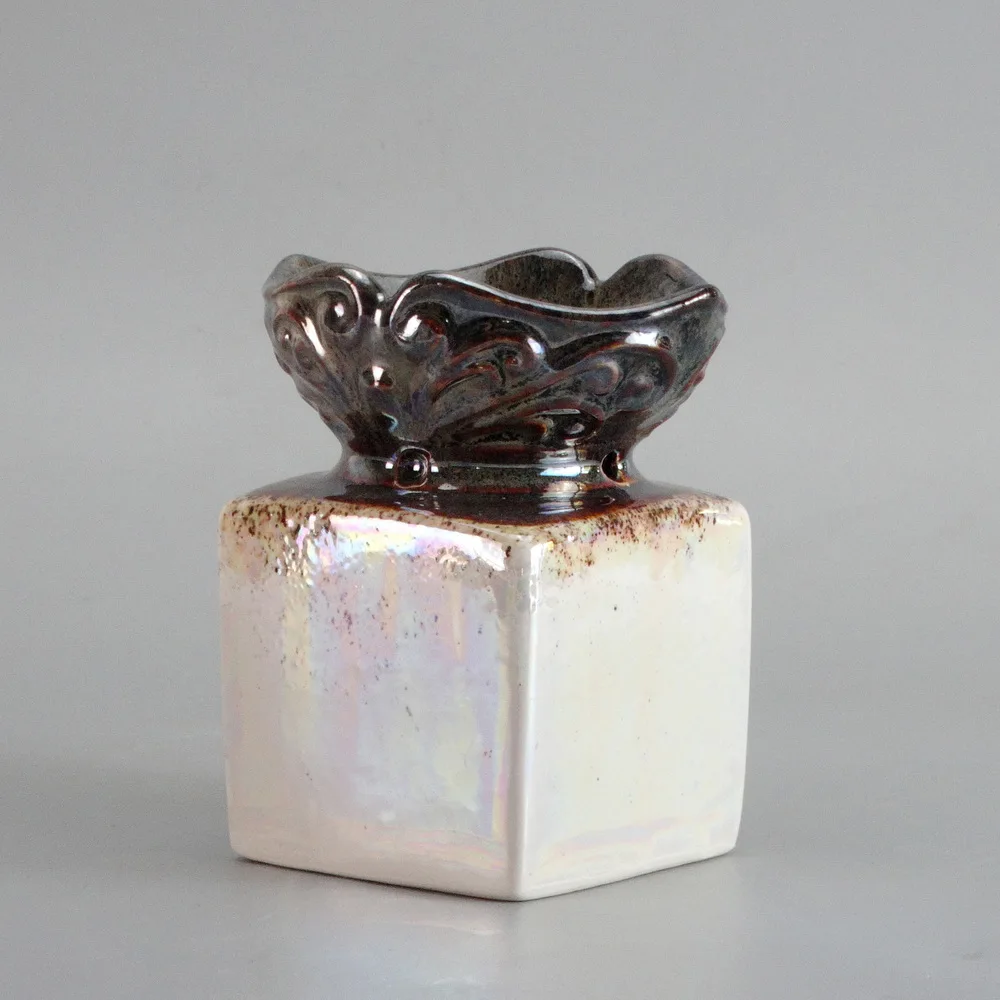 Best Selling Luxury Ceramic Candle Warmer Ceramic Essential Oil Burner for Home Decoration