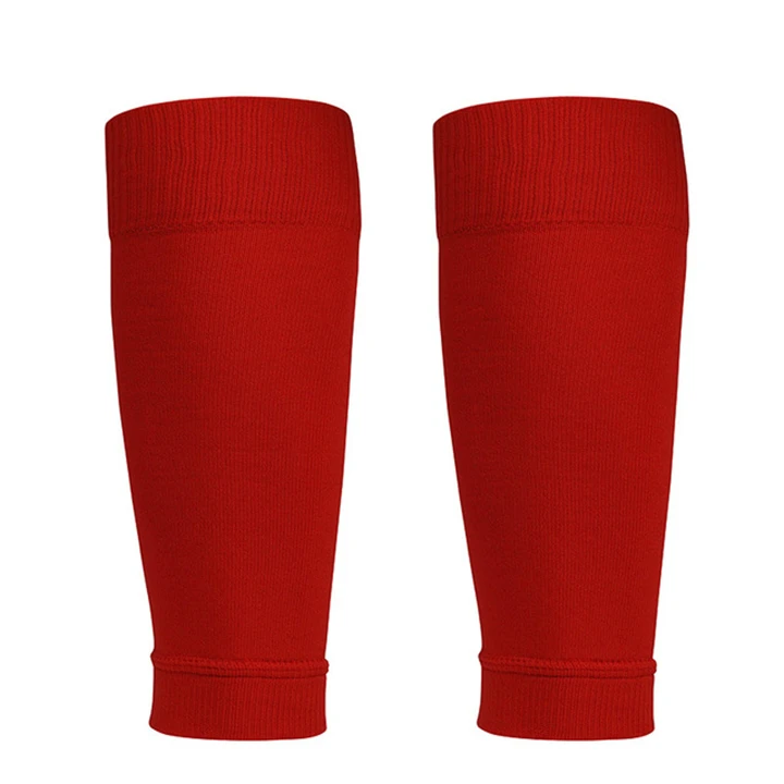 Wholesale football calf socks compression training protection calf leggings sports football shin pads