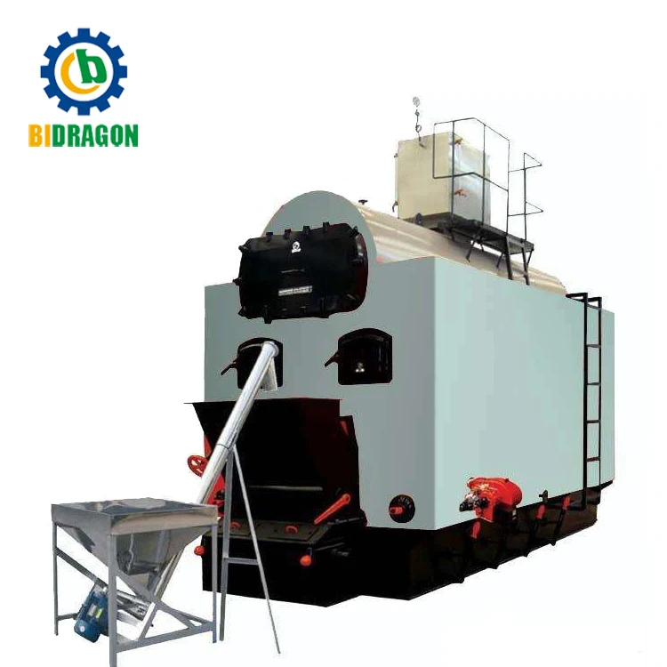 Chain Grate Coal Fired Boiler 13 Ton Biomass Steam Boiler Szl Coal Wood Fired Steam Boiler
