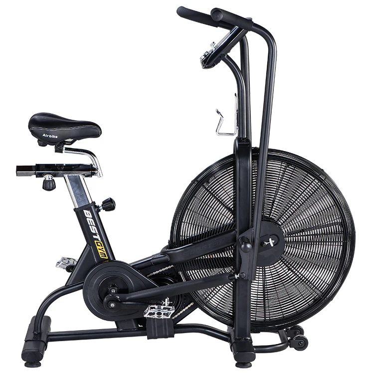 BGB301 Dynamic Stationary Bodybuilding Monitor Gym Cardio Training Equipment Fitness Exercise Fan Commercial Smart air Bike