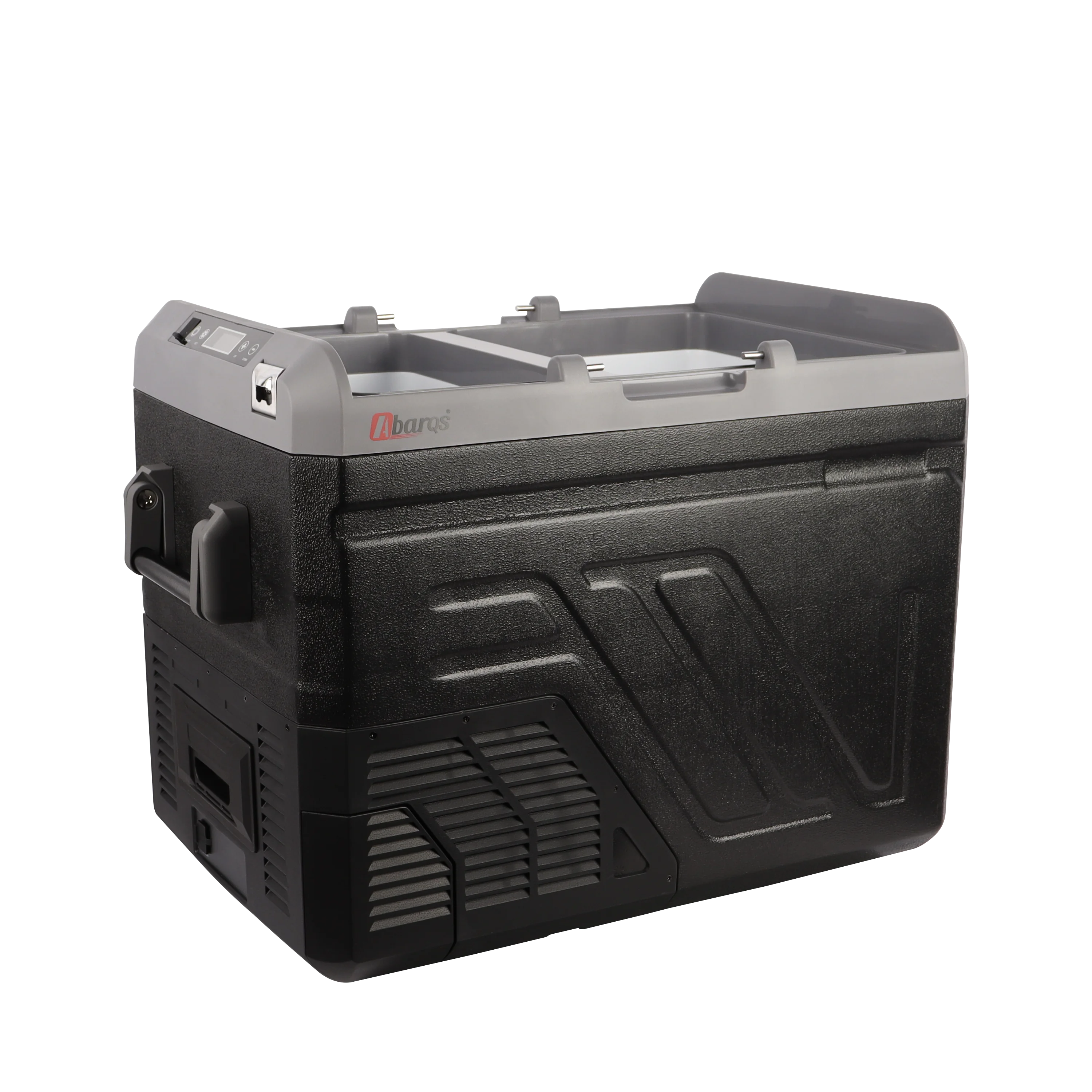 Portable Compressor Fridges with Trolley and Wheels Car Refrigerators with Temperature Control