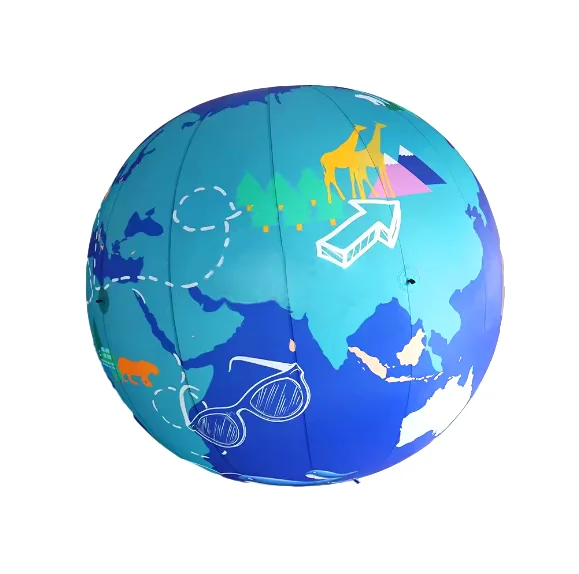 Customized Inflatable Planet Inflatable Earth Inflatable Giant Planets with LED