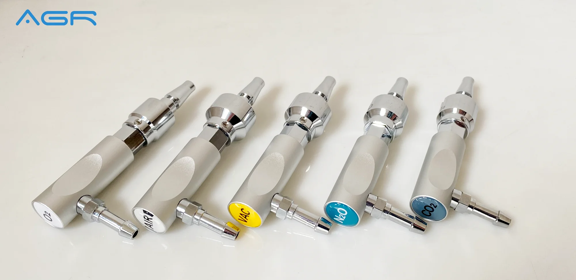 Brass Straight Pipe Fitting Copper Barbed Coupler Connector Bottle Medical Gas Adapter