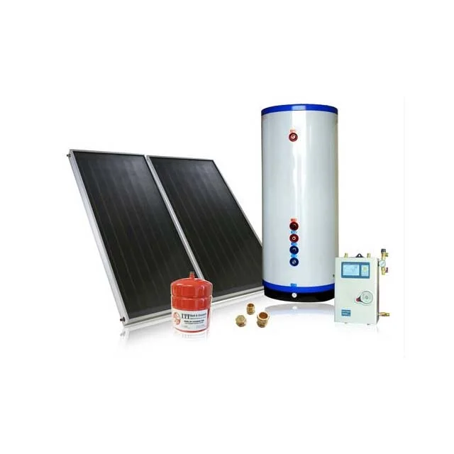 300L split flat plat  pressurized solar water heater for villa household heating