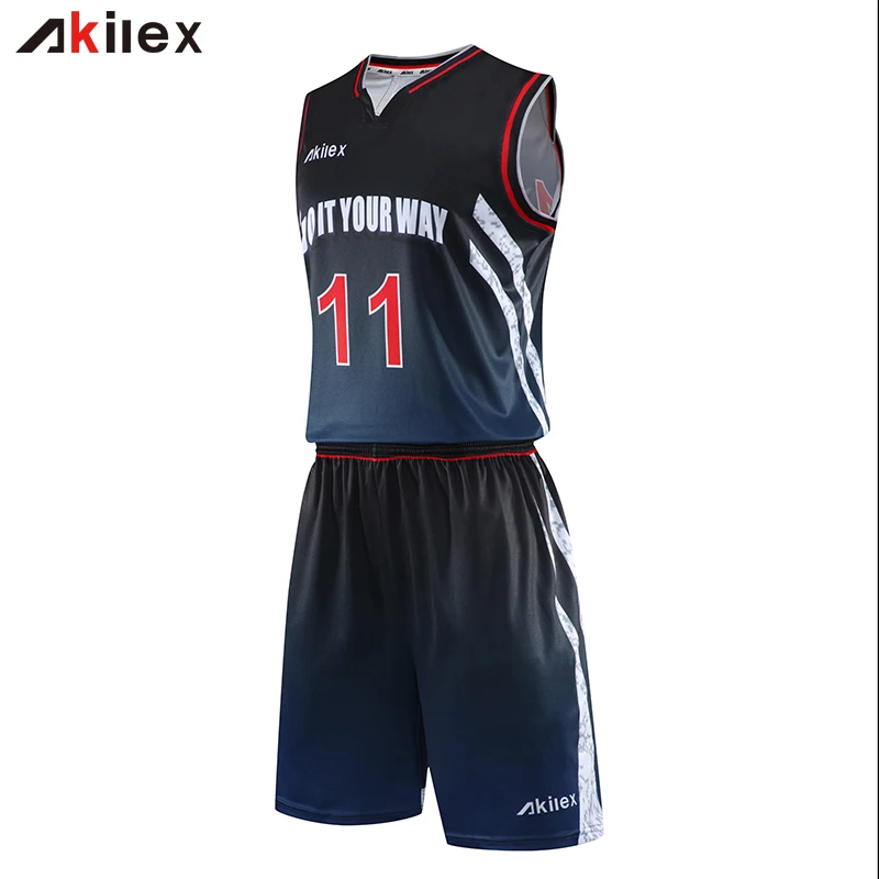 Custom Basketball wear Clothes Uniform Set Plain Basketball jersey
