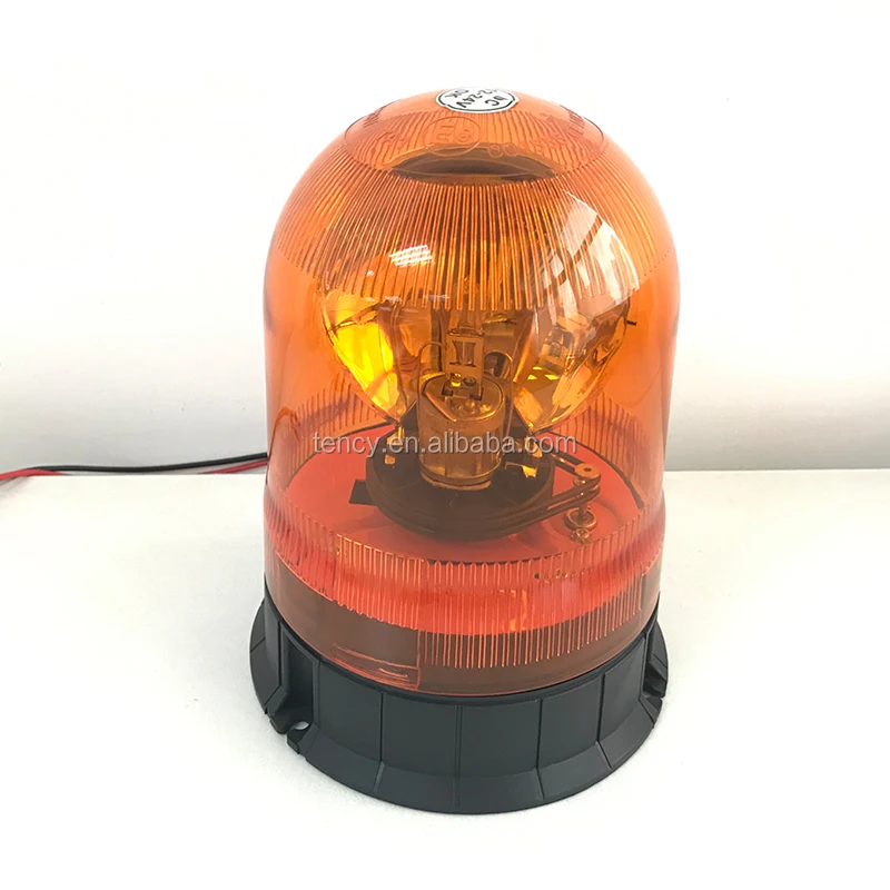Police Halogen Rotating Warning Light Beacon,Emergency Safety Warning Revolving Lamp for Truck,KF-WB-902S-1X