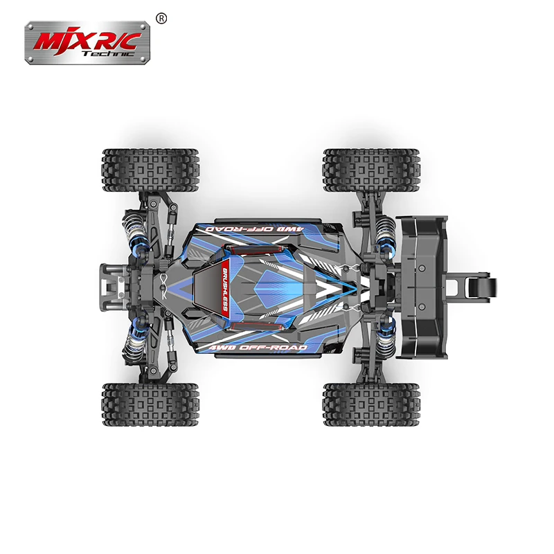 MJX 16207 RC Car toy car 1/16 Brushless RC 4WD 62KMH High-Speed Off-Road Buggy RTR Original Design Toys For Truck Drift Toys