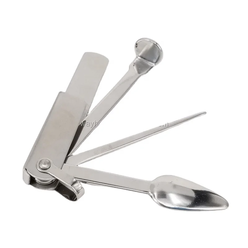 2022 Hot Sales Wholesales 3 in1 Stainless Steel Tobacco Smoking Pipe Cleaning Tool