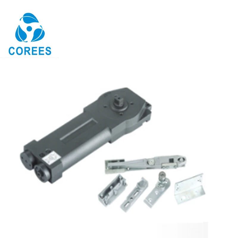 Concealed aluminum door closers spring hinges for automatic flat doors