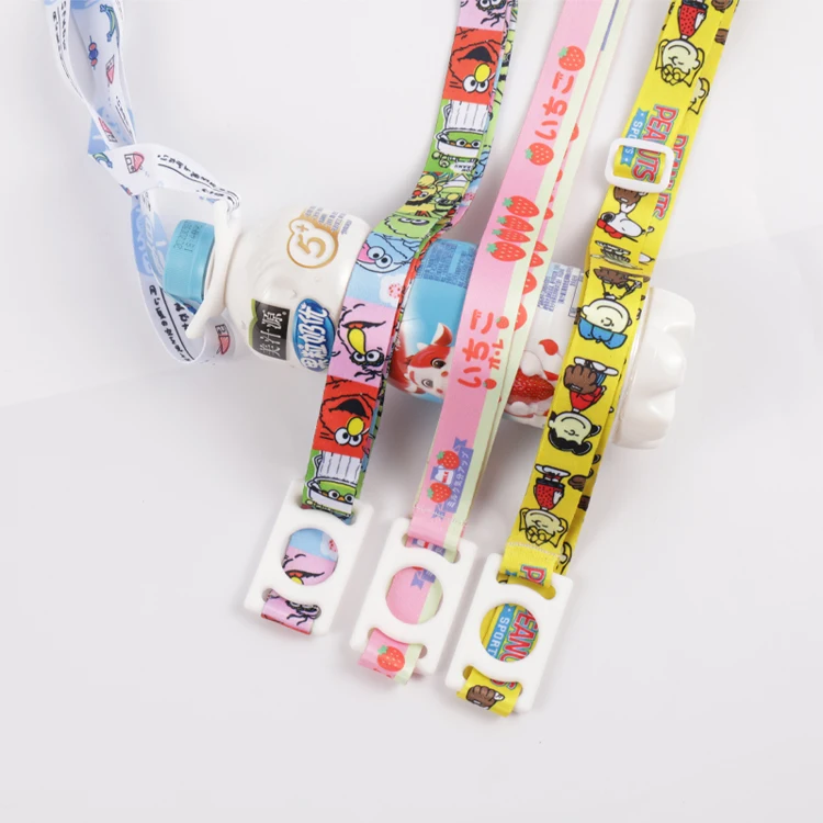 Factory custom water bottle holder Lanyards with free sample for sale
