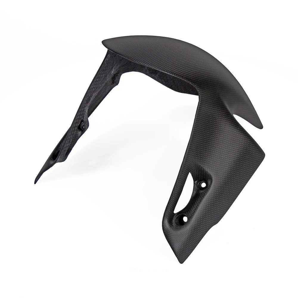 Motorcycle Carbon fiber Parts Panigale V4 Front Fender Cover Matte