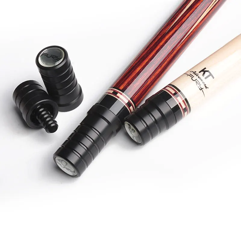 Fury pool cue  tecnologia north American maple shaft ebony inlay butt 8 ball handmade billar kit billiard stick 2019 new arrival