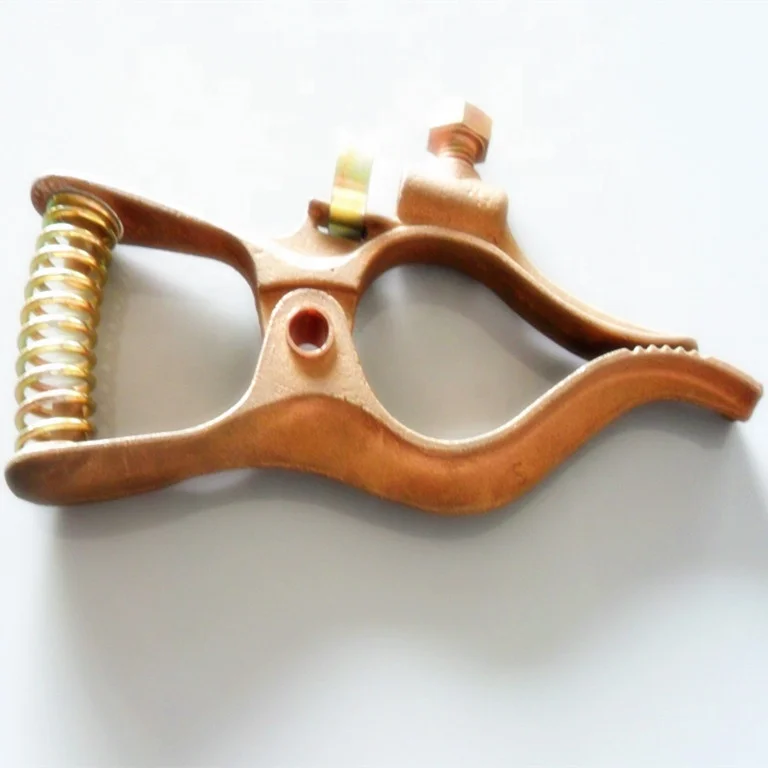 Hot Sale Pure Brass Korean Type Welding Earth Clamp 300A