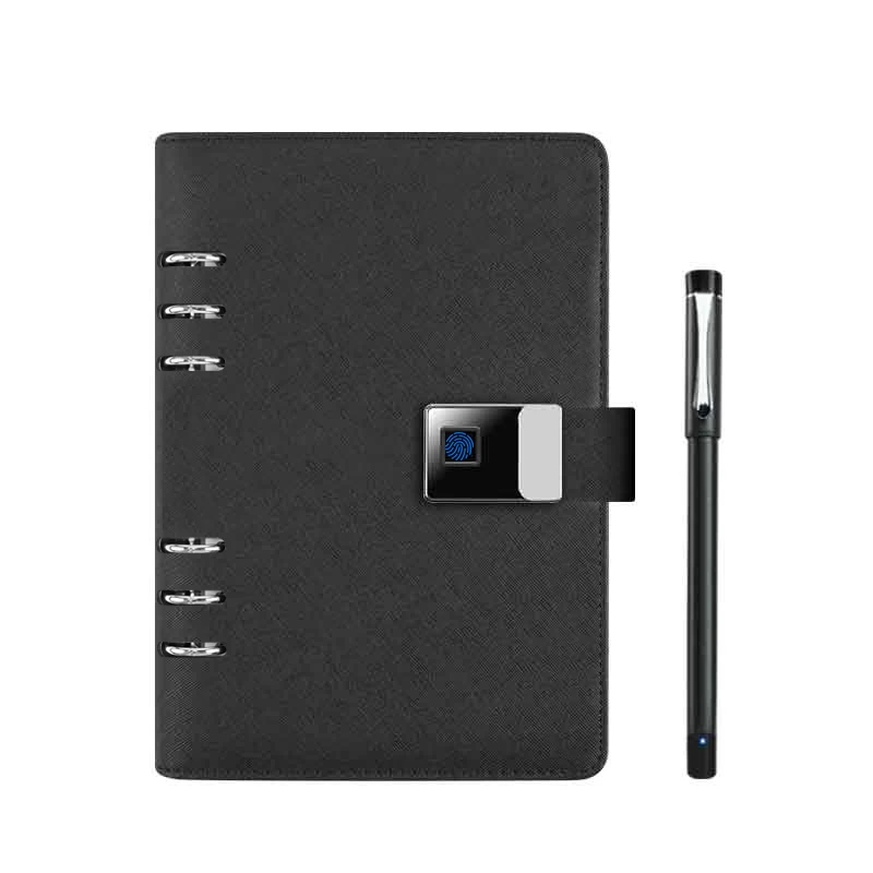 Discount Offer Smart Notebook Notebook Smart Luxury Drawing Book Fingerprint Lock With Usb Cable