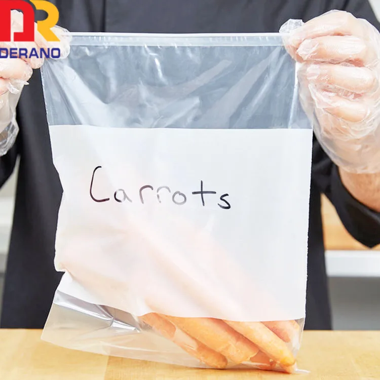 Fridge keep fresh preservation sealed fruit storage vegetable cold self sealing food grade zipper slider bag