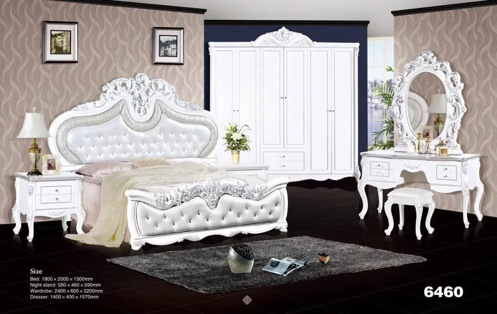 Modern  Wooden Juegos De Cama 5Pcs Bedroom Set Bed Set Furniture For Home