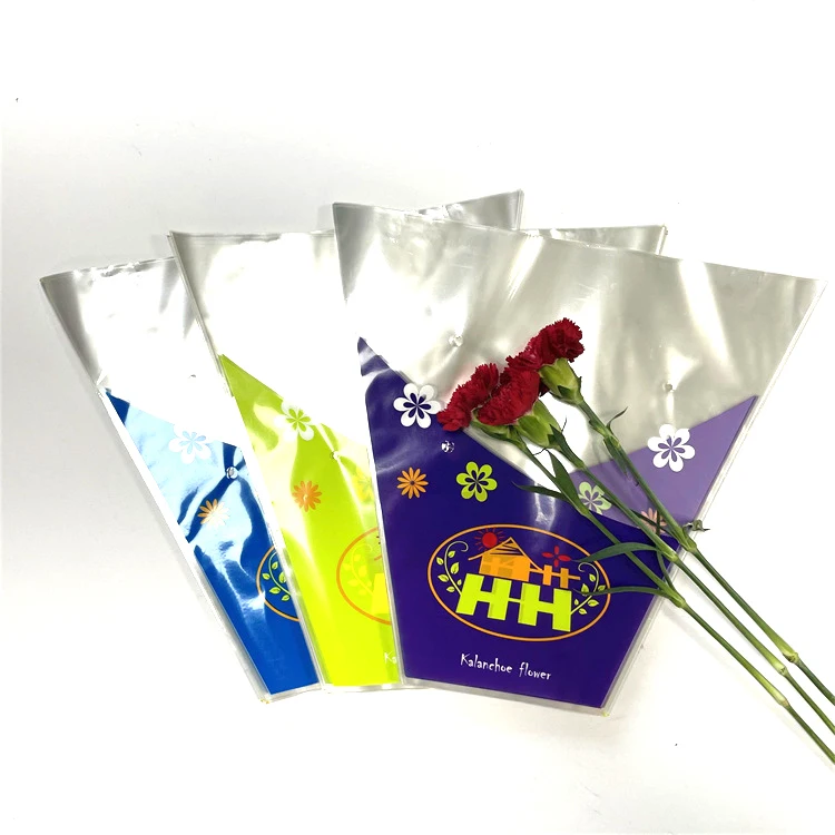 High-quality exquisite waterproof cellophane plastic sheet for flower wrapping paper