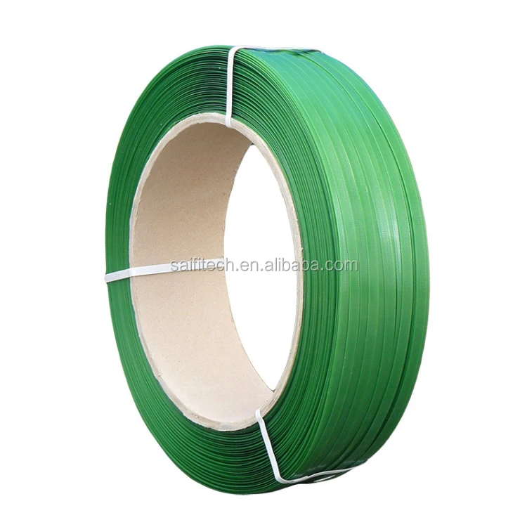 Semi automatic polyester strapping tape plastic jumbo roll pet strap with 13mm 16mm 19mm width