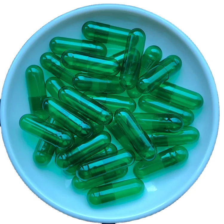 Various Color Natural Gelatin Empty Soft Capsules Size 00 0 1 2 3 4 For Medical