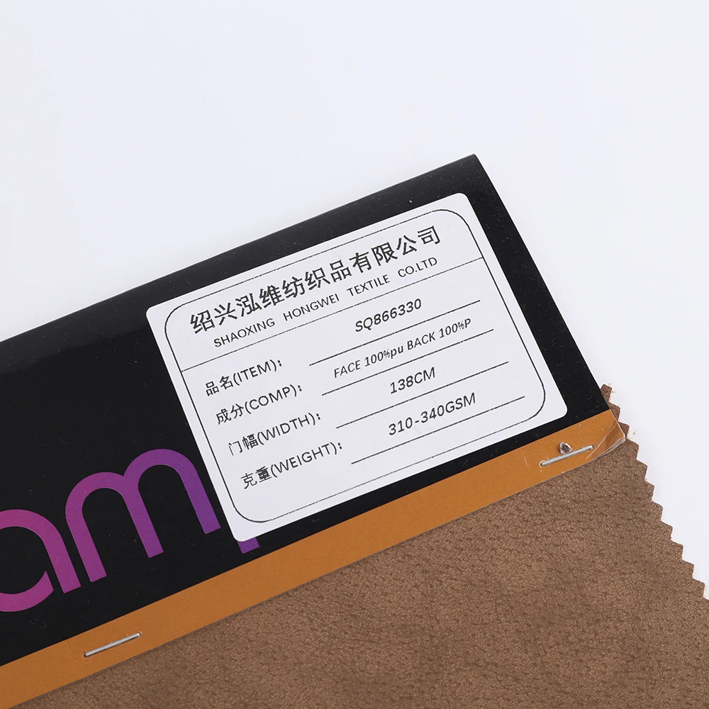 Factory direct sales pig skin pattern clothing artificial synthetic leather mens jackets suede microfiber leather