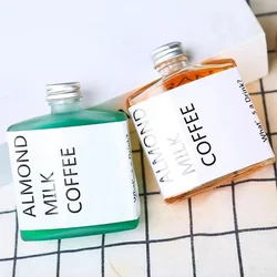 China Manufacturer Hip Flask Small Glass Bottles For Skin Care Shot Glass Bottle Body Cream Square Bottle for Shower Cream