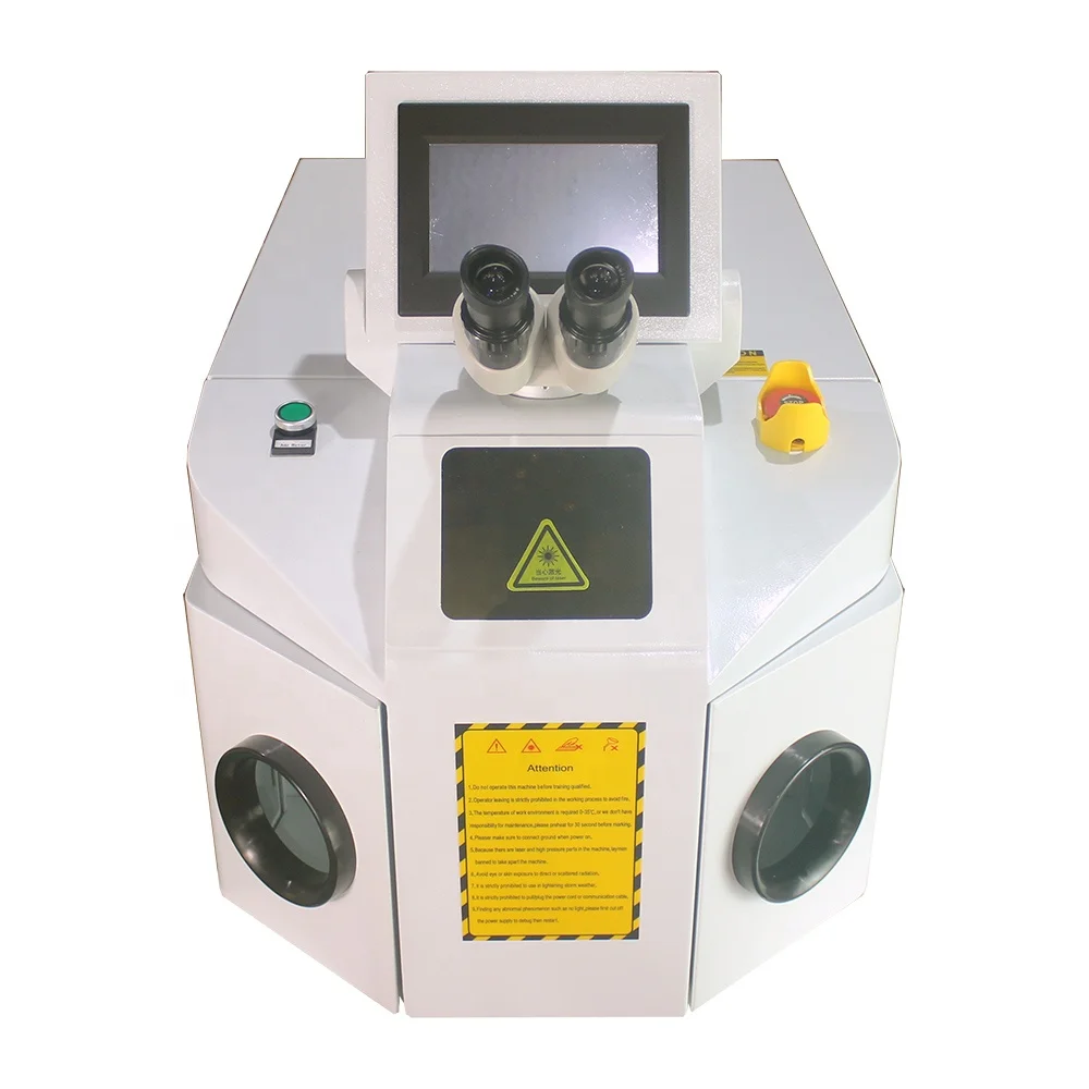 KEYILASER Metal Dental Jewelry Repair Tabletop Laser Welder Spot Welding Machine for Glasses Gold Silver Welding