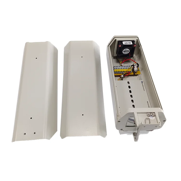 SIMIS корпуса 18 дюймов наружный всепогодный водонепроницаемый алюминиевый Тяжелый Корпус камеры видеонаблюдения с стеклоочистителем