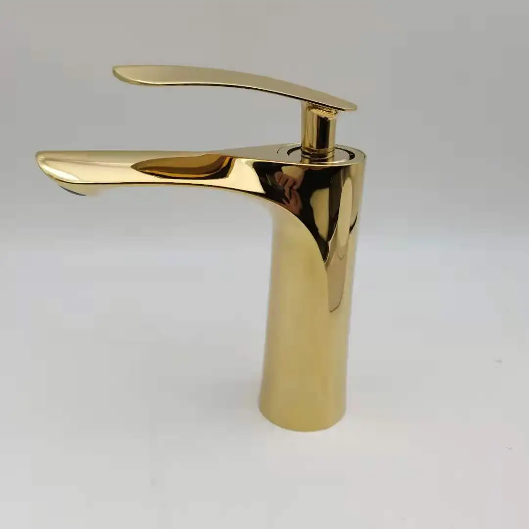 Gold Basin Mixer Tap Torneira Para Banheiro Griferia Grifo Lavamano Robinet Mitigeur De Lavabo Black Bathroom Sink Faucet