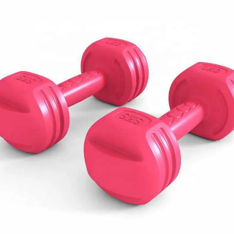 Rubber Dumbbells Gym Weight Lifting Home Use small dumbbells for women