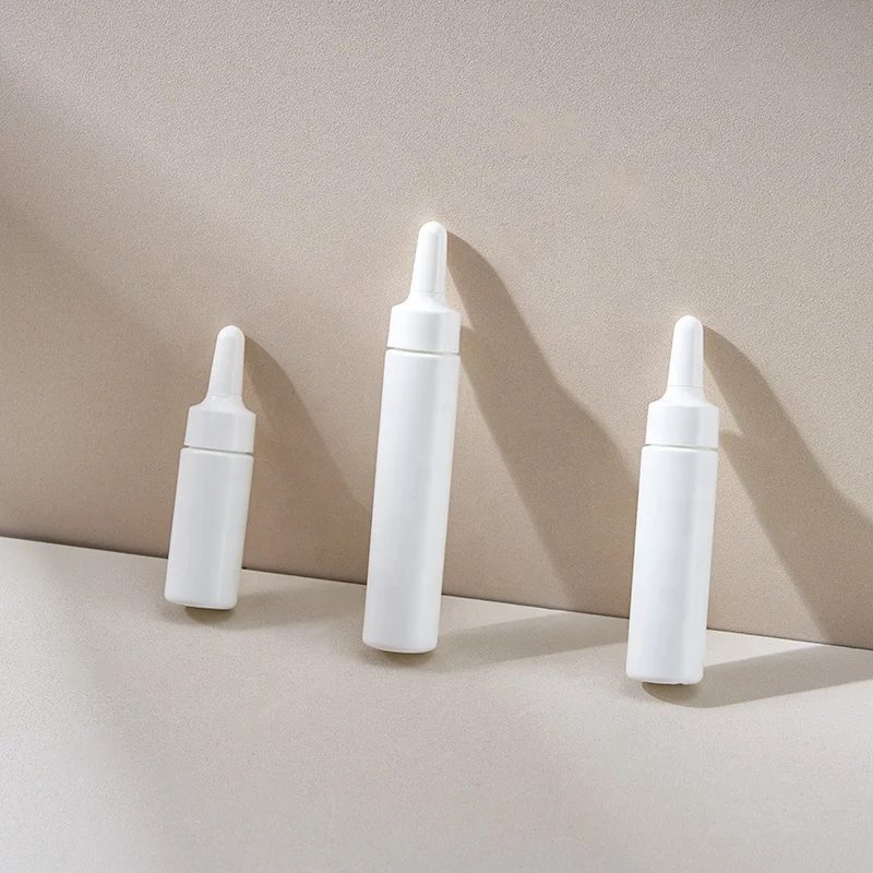 Squeeze Plastic PE Refillable Bottle Oil Serum Liquid Dropper Bottles Twist Top Cap Hair Dye Applicator