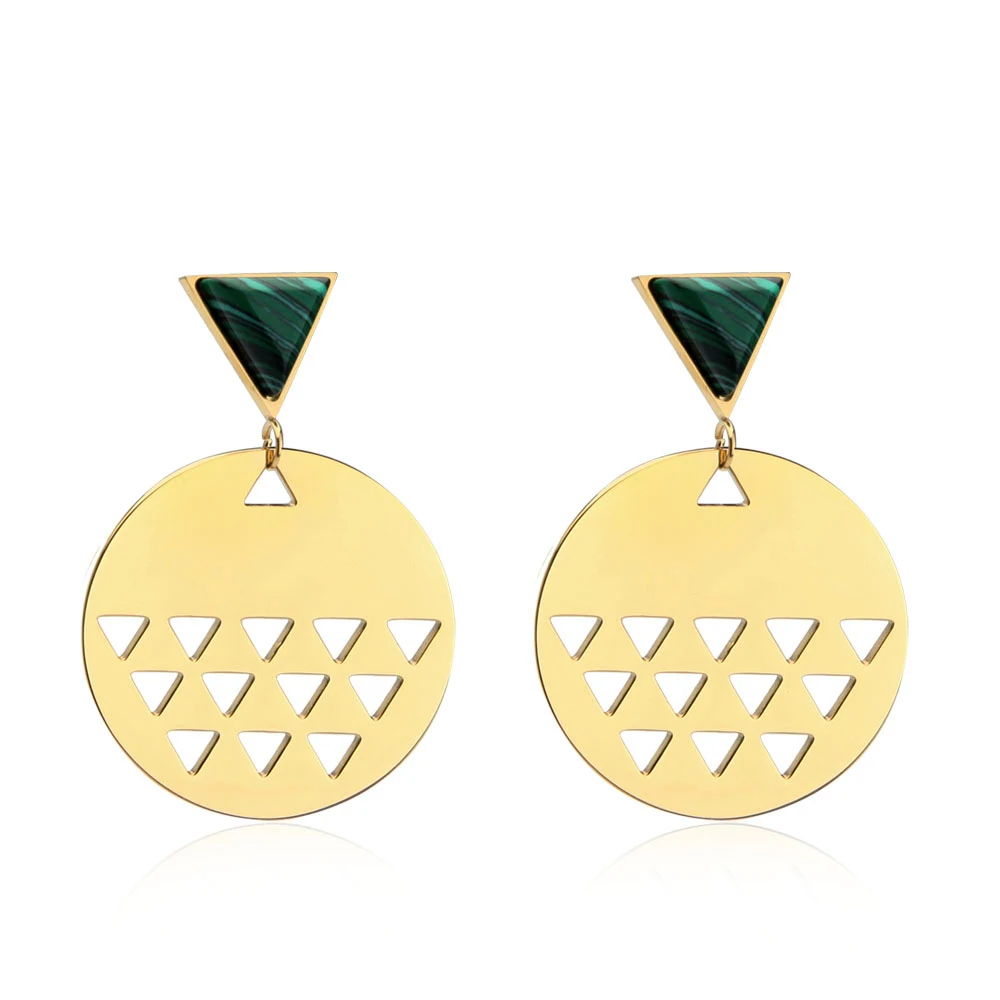 Best Gift 2 Colors Enamel Antlers Earrings Trendy Drop Earring Gold Color Earings For Women Jewelry Brincos Longos