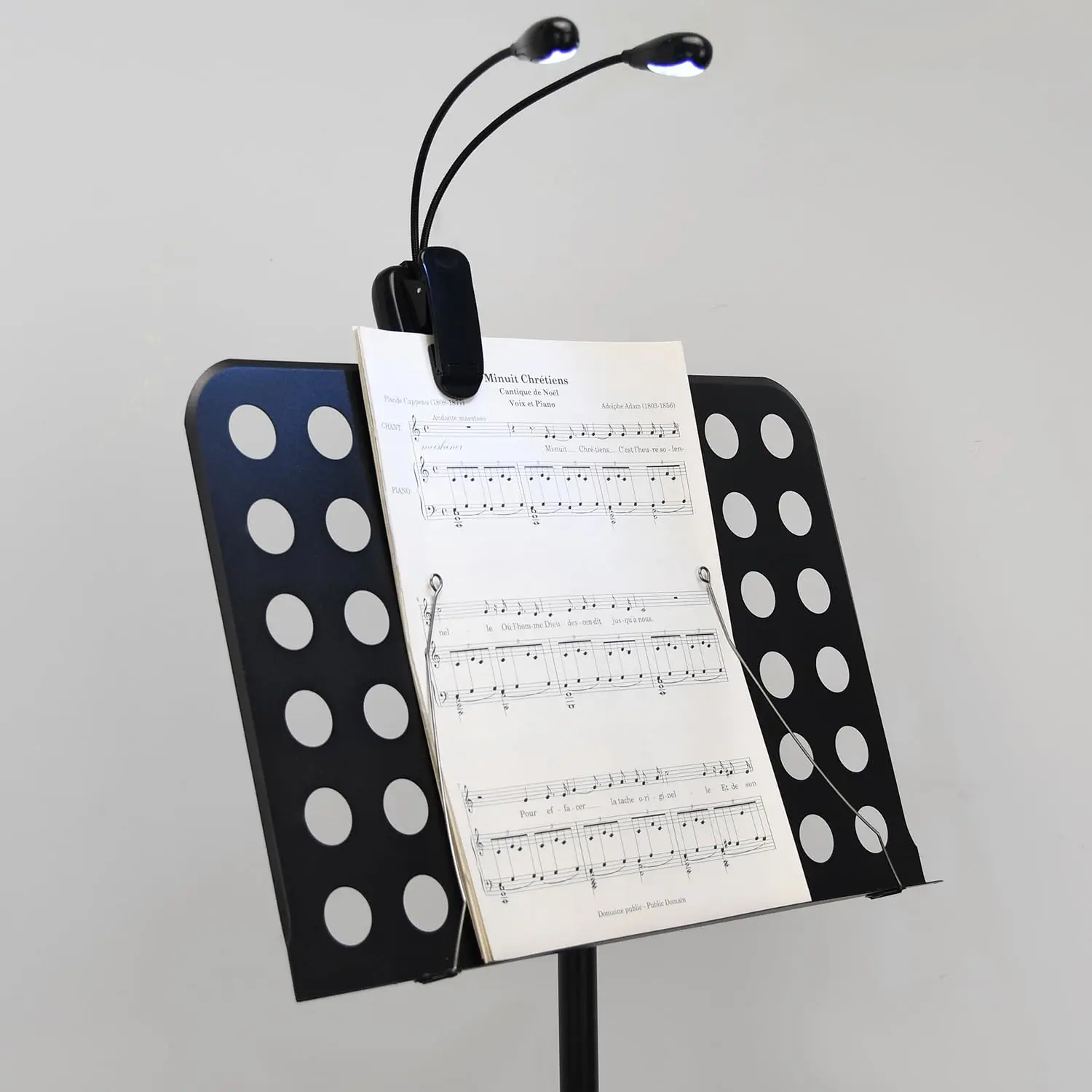 PD13 Wholesale Price Double Head Led Piano Music Stand Light Clip On Reading Light For Music Sheet Stand