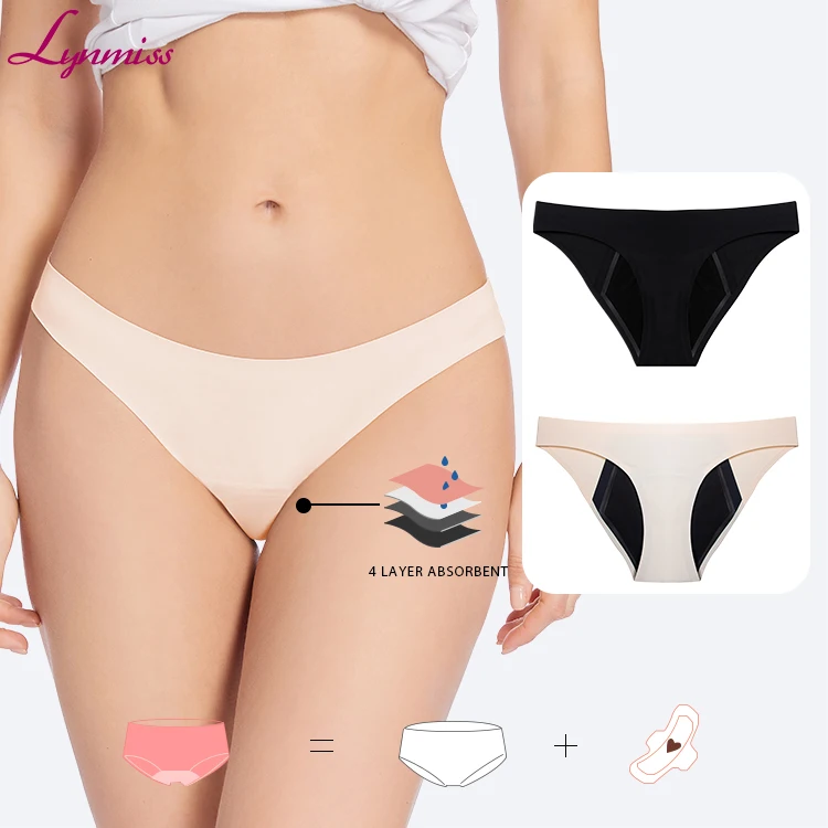 Leak Proof Menstrual Panties Reusable Physiological Pants Women Soft Cotton Waterproof Period Panties