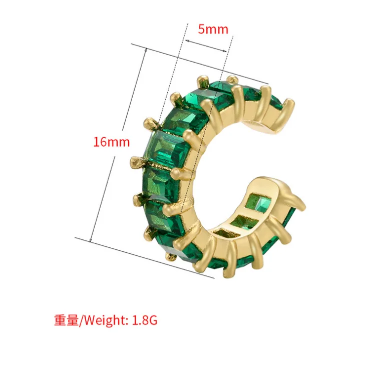 wholesale newest fashion women pearl hoop ear cuff C shape ear clip ear cuff pearl earrings