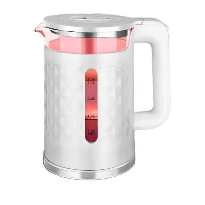 Best Selling Superior Glass Tea Water Kettle Premium Brand Through-Window Dry-Proof Fast Plastic Glass Electric Kettle