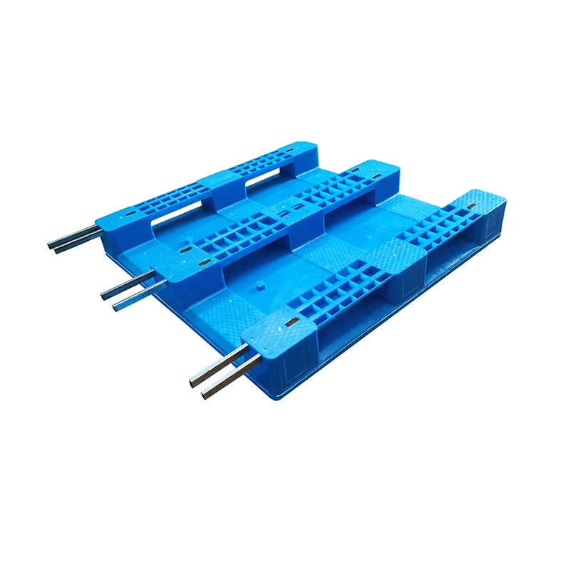 Best Selling Industrial Recycled Euro Flat Top Surface HDPE Transportation Racking Plastic Pallets Manufacturers