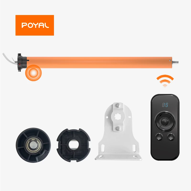 Factory Mini Blinds PVC Motor Faux Wood Window Shades Venetian Blind Curtains for the Living Room