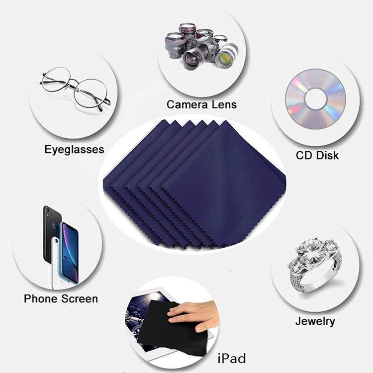 Large Microfiber Lens Eyeglass Cleaning Cloths,Eyeglasses Microfiber Clean Cloth/ Microfibre Lens Cleaner Cloth