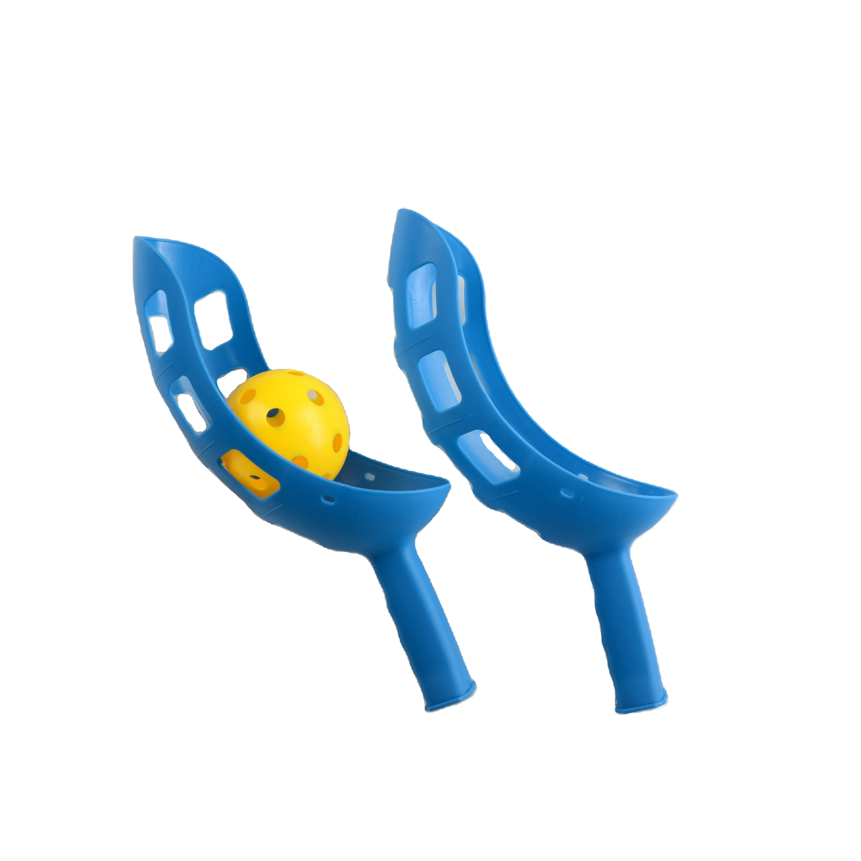 Professional Plastic Hollow Balls Pickleball With Orbital Plastic Racket