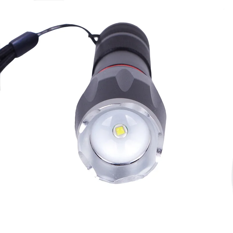 Portable Cob T6 Led Battery Powered Led Tactical Flashlight With Zoom Magnet Waterproof Led Torch Light For Security Guard